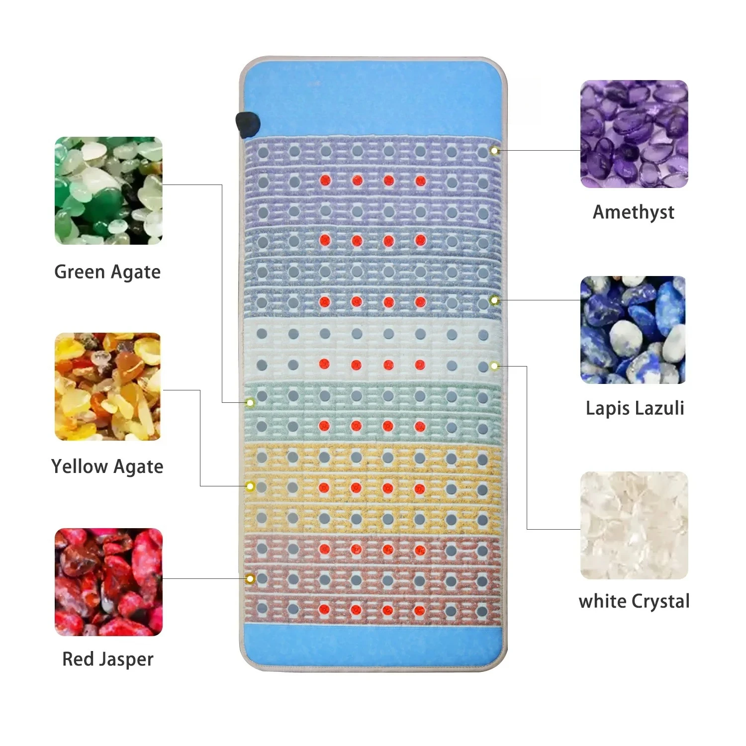 Oxygen Yoga & Fitness Kelowna - Alfombrilla de Cristal Natural Confiable para