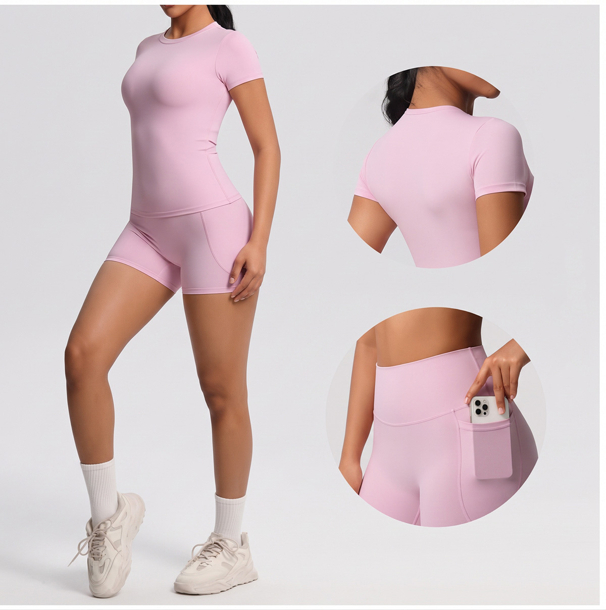 Yoga Fitness Set - Conjunto de Yoga de Secado Rápido