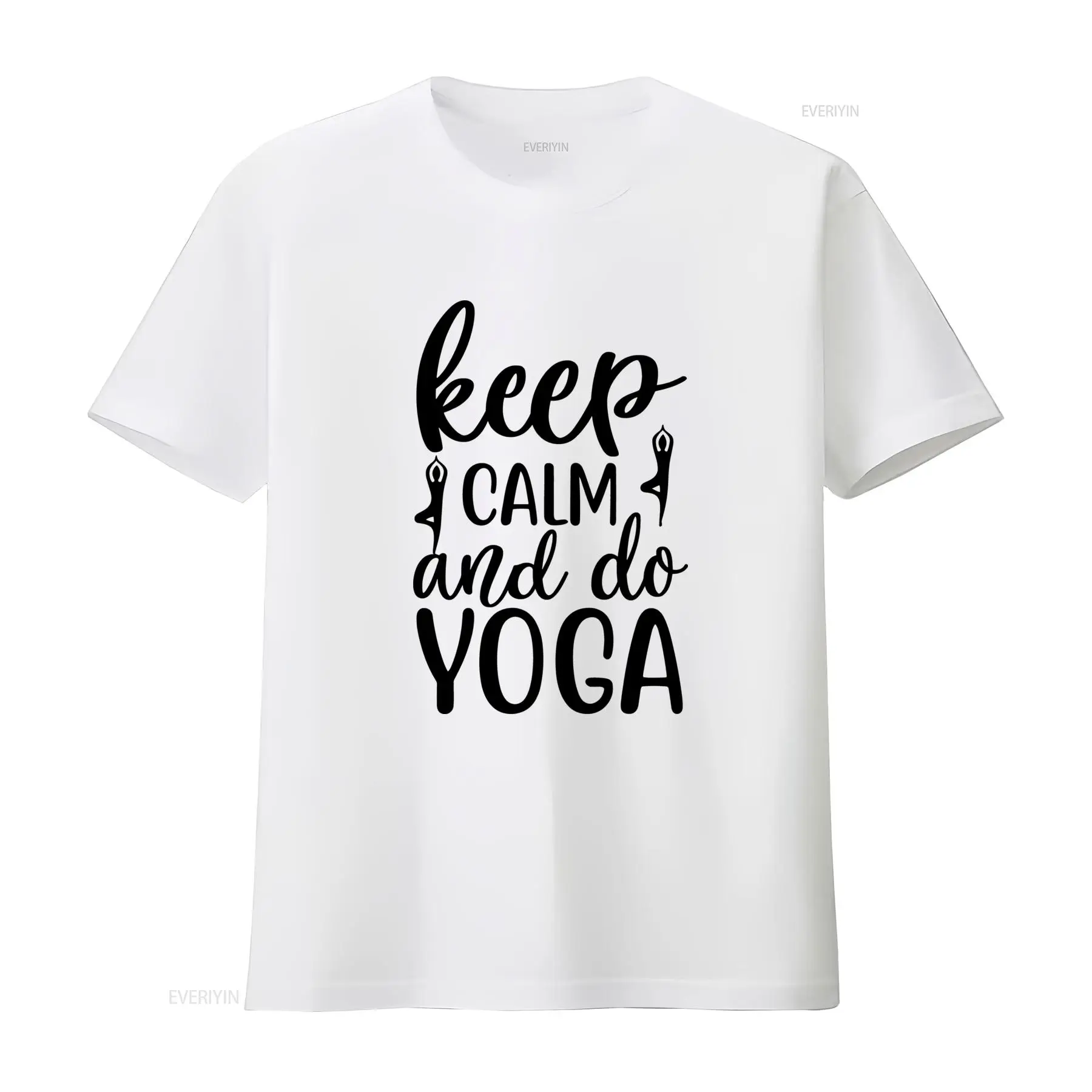 Yoga Fitness Quotes - Camiseta Keep Calm and Do Yoga,
