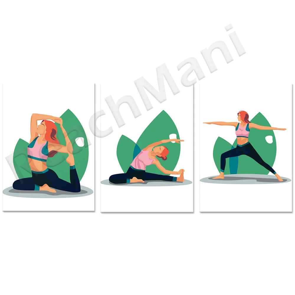 Yoga Fitness Quotes - Póster de Yoga con Frase de