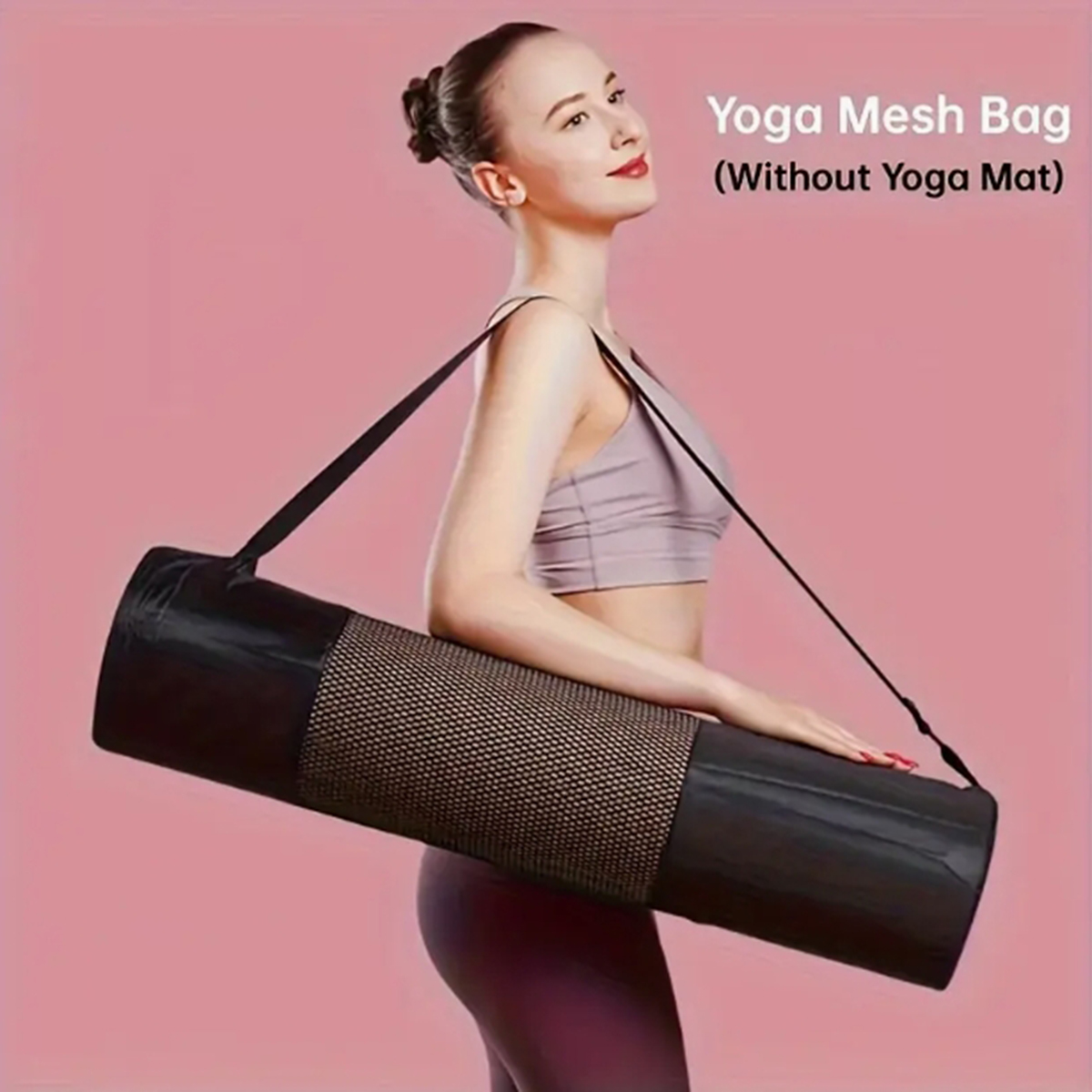 Yoga And Fitness - 1 bolsa de malla transpirable para