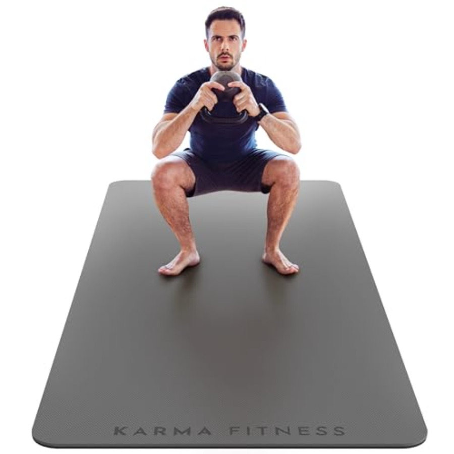 Thick Yoga Mat - Tapete de Ejercicio Grande, Extra Grueso