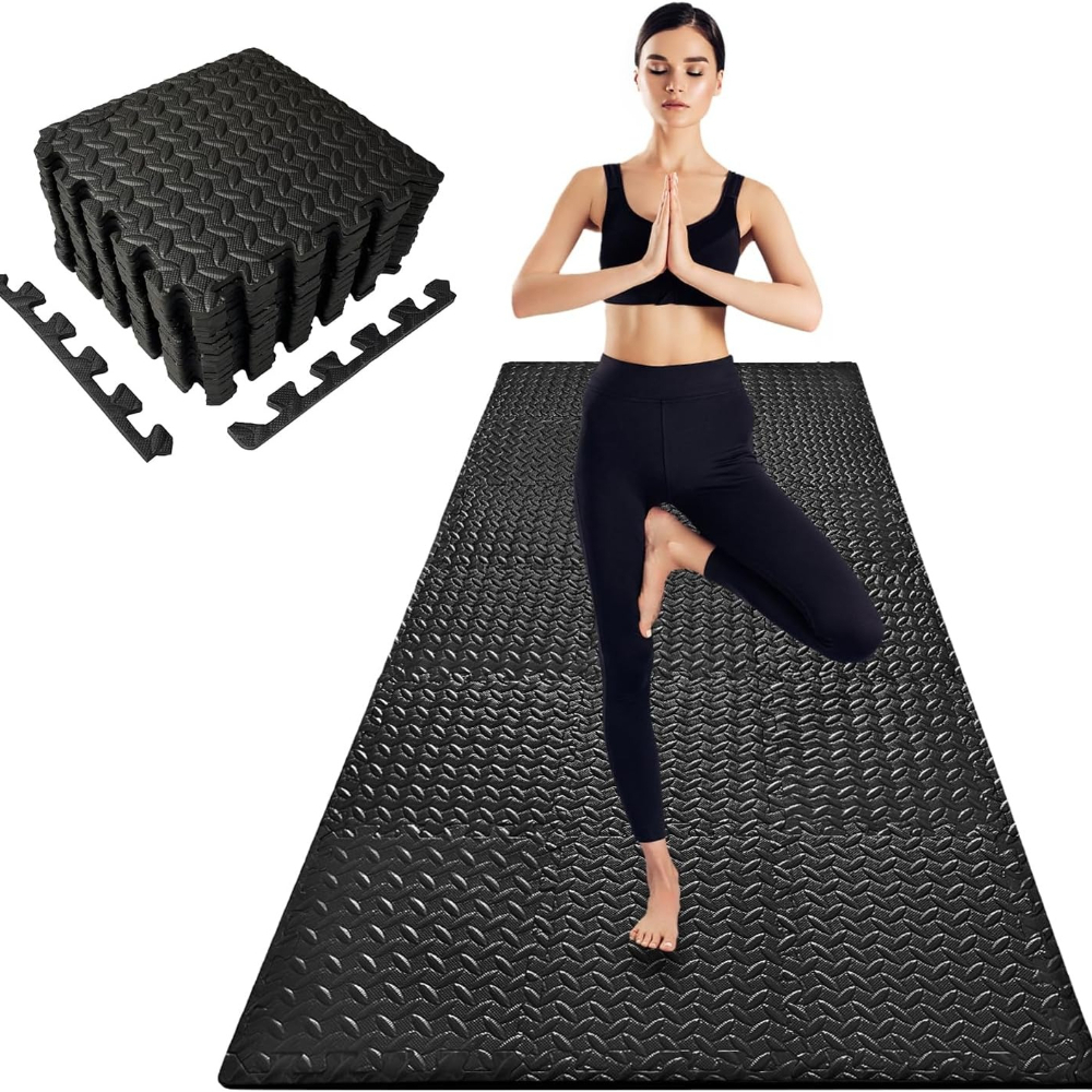 Yoga Fitness Room - Esteras de espuma entrelazadas para fitness