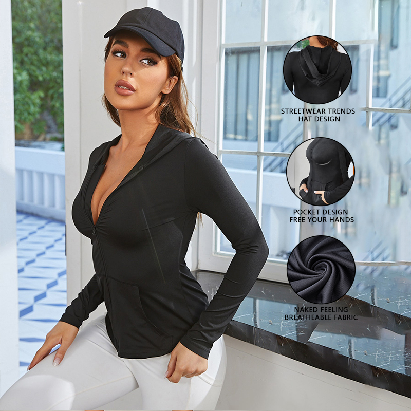 Chaqueta Deportiva para Mujer, - Yoga And Fitness reseña y precio