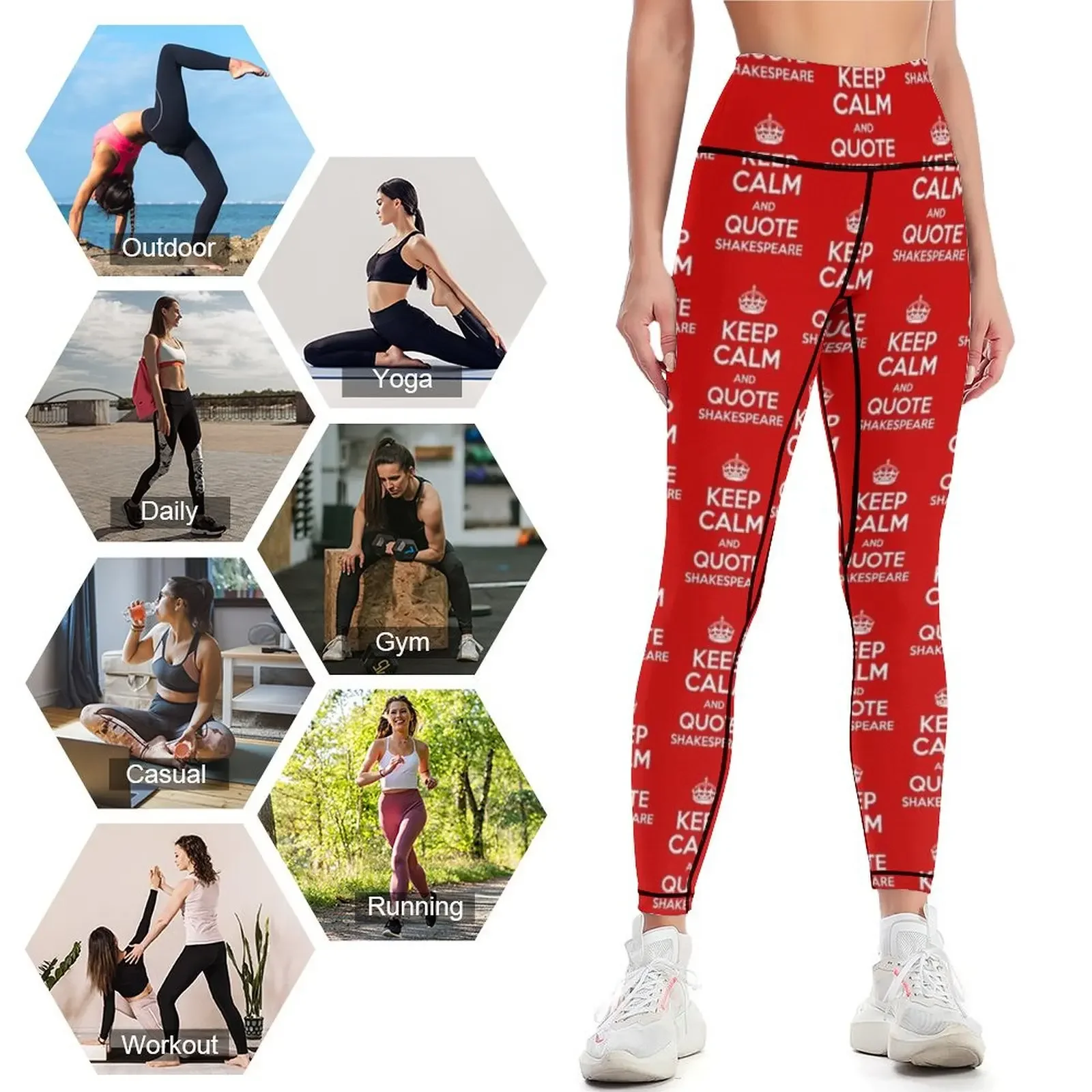 Leggings Deportivos con Frases - Yoga Fitness Quotes reseña y precio