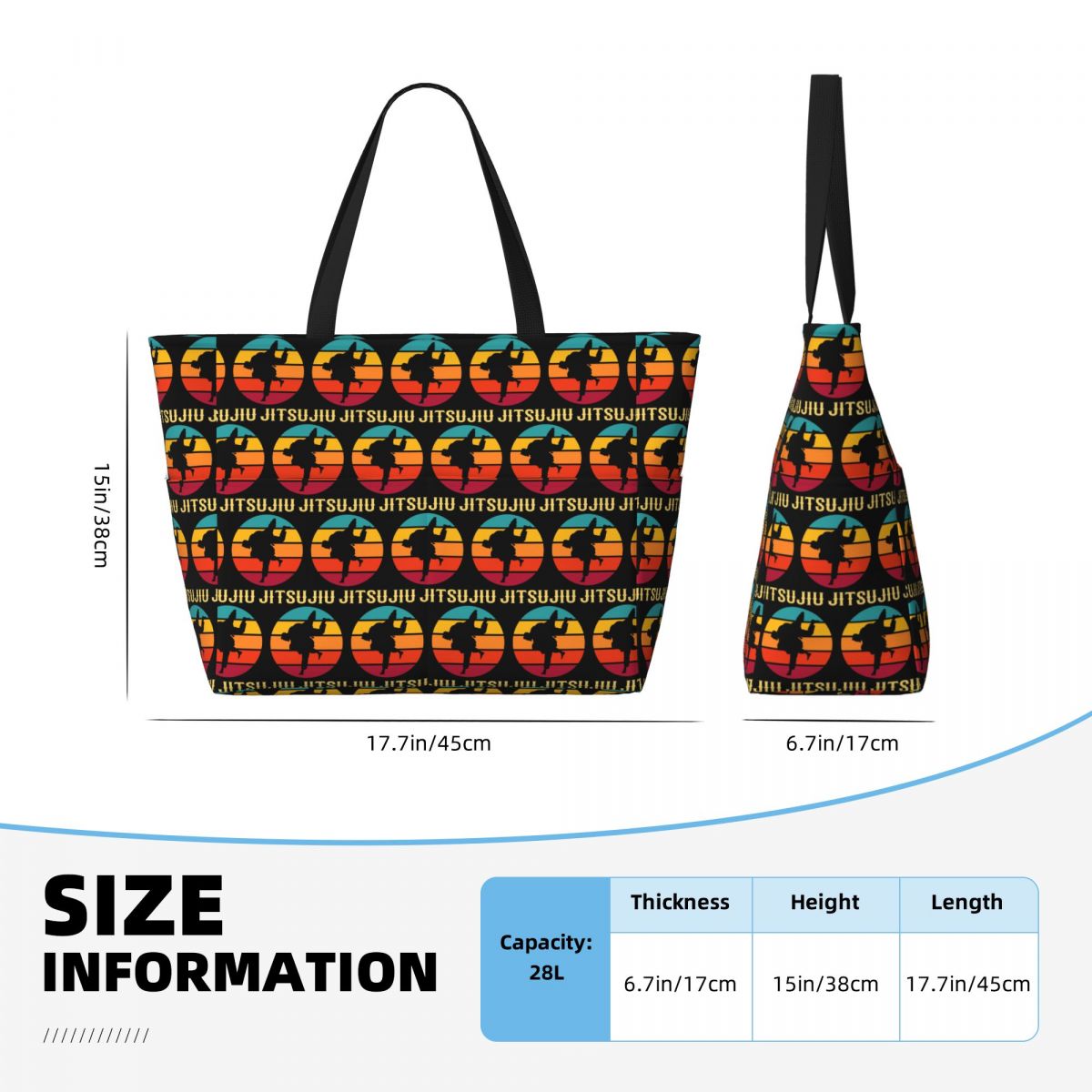 Bolsa de playa con diseño de a - Yoga Fitness Jiu Jitsu reseña y precio
