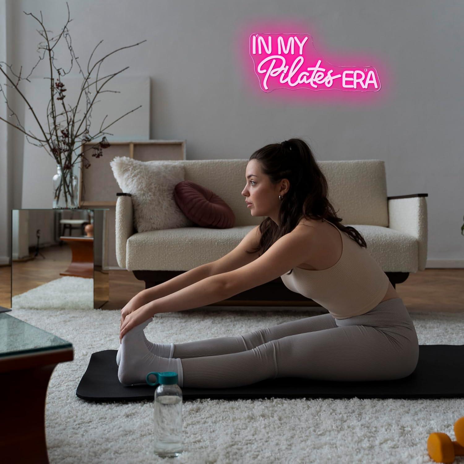 Letrero Luminoso LED Regulable - Yoga Fitness Room reseña y precio