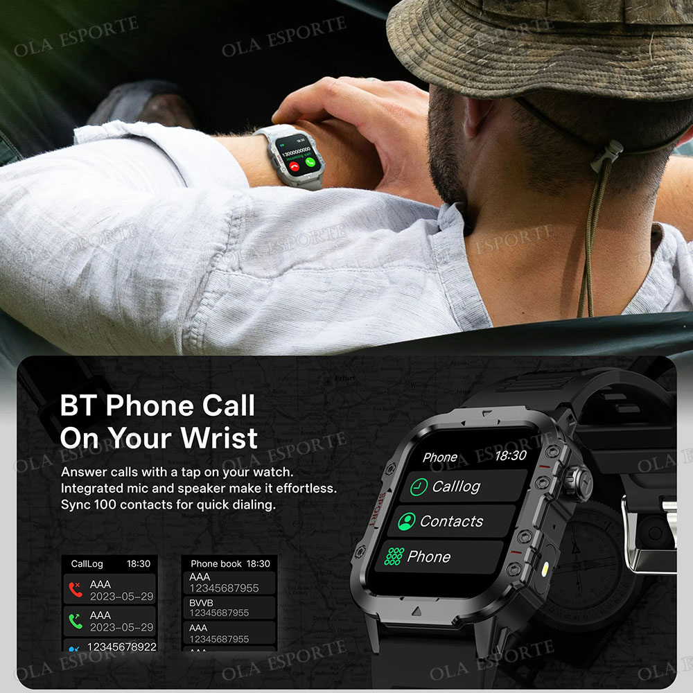 Reloj Inteligente Militar Resi - Gym Floor Mats reseña y precio