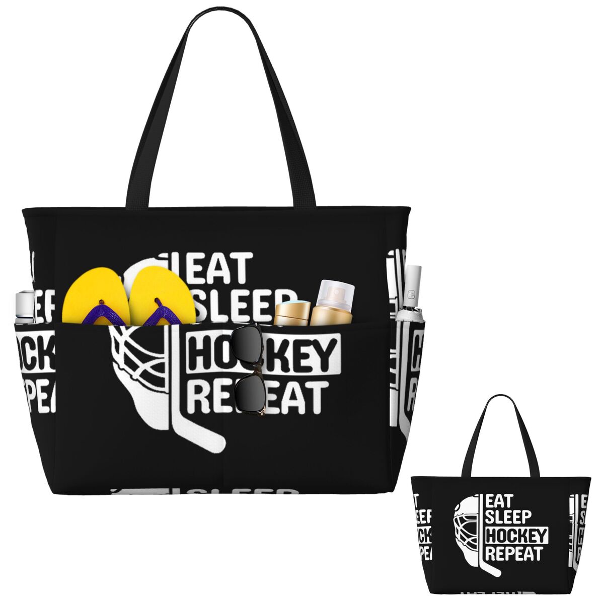 Bolsa de playa con cita divert - Yoga Fitness Quotes reseña y precio