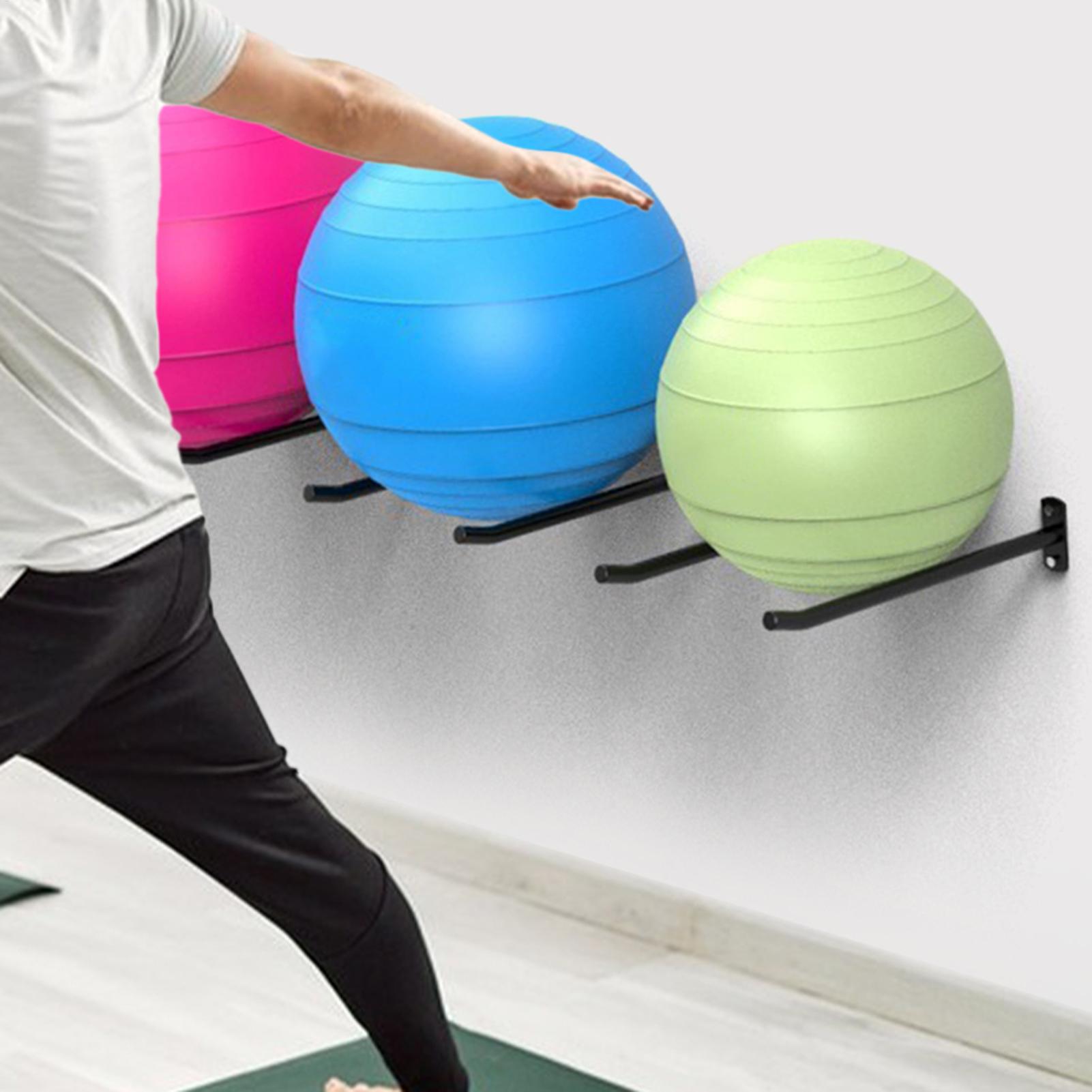 Soporte para Balones de Ejerci - Yoga Fitness Room reseña y precio