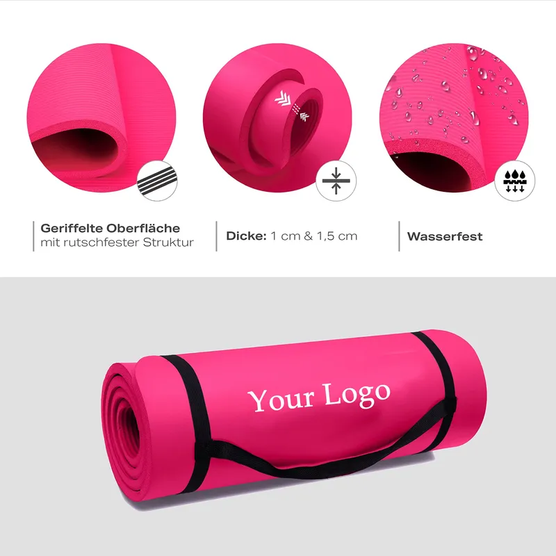 Tapetes de Yoga NBR Ecológicos - Thick Yoga Mat reseña y precio