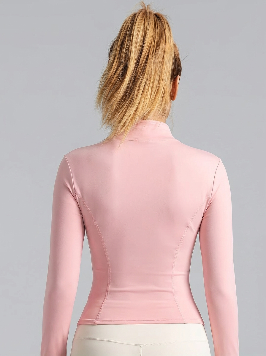 Nueva Chaqueta Deportiva Rosa  - Yoga And Fitness reseña y precio