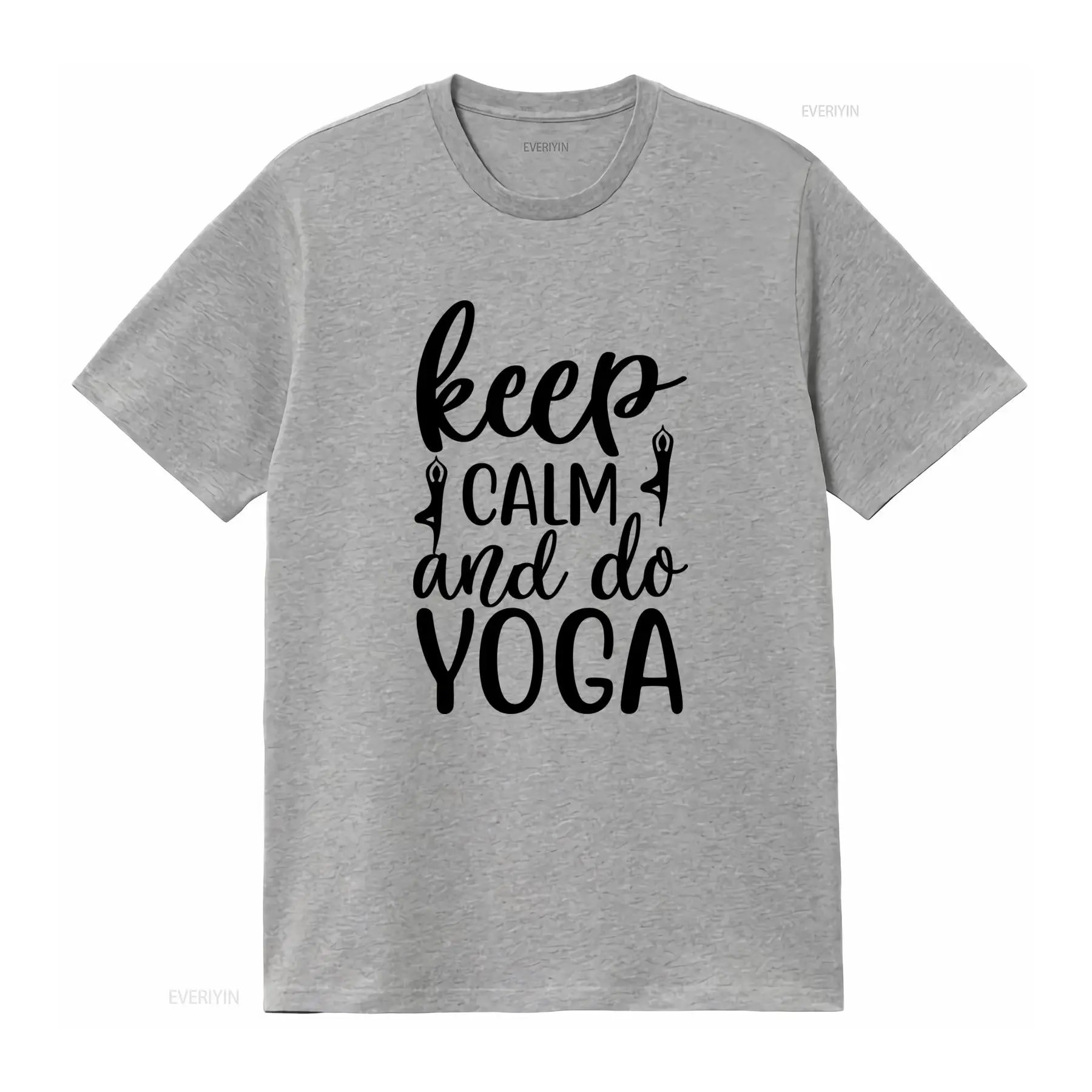 Camiseta Keep Calm and Do Yoga - Yoga Fitness Quotes reseña y precio