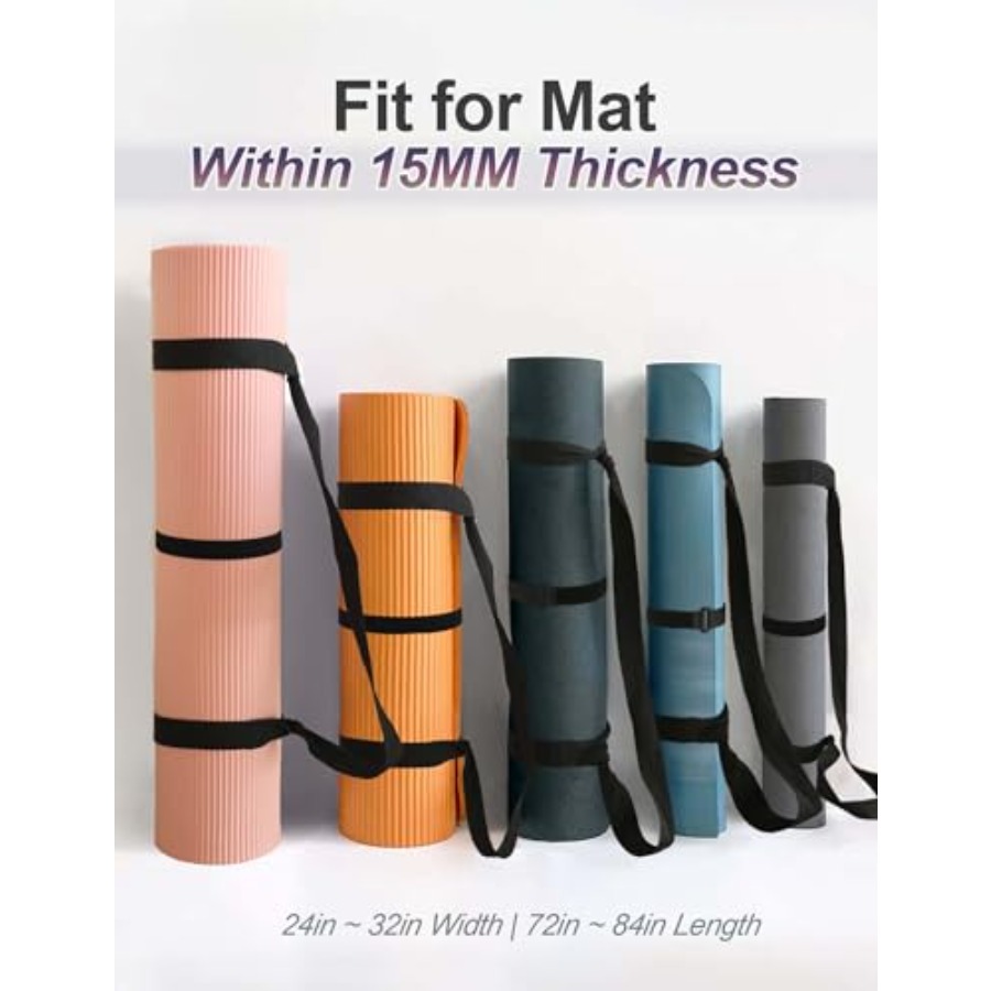Correa para transportar colcho - Thick Yoga Mat reseña y precio