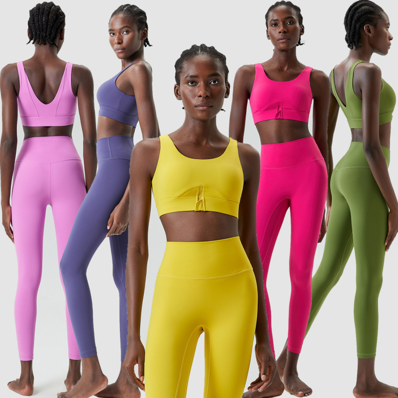 Conjunto de dos piezas con cre - Yoga Fitness Plus reseña y precio