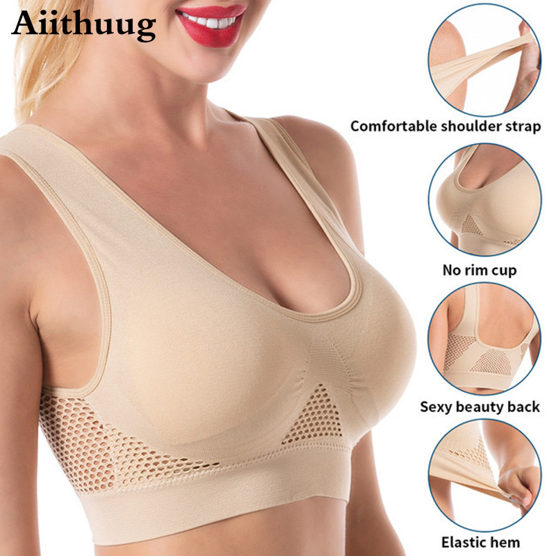Aiithuug 6XL Sujetador deporti - Yoga Fitness Plus reseña y precio