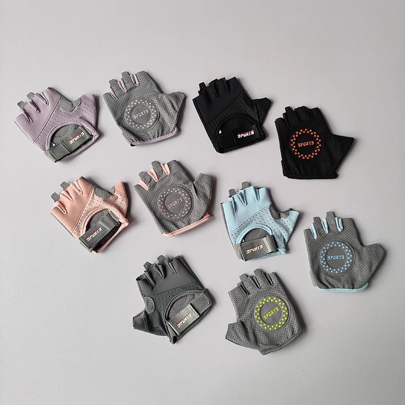 Guantes antideslizantes de med - Yoga Fitness Spinning reseña y precio