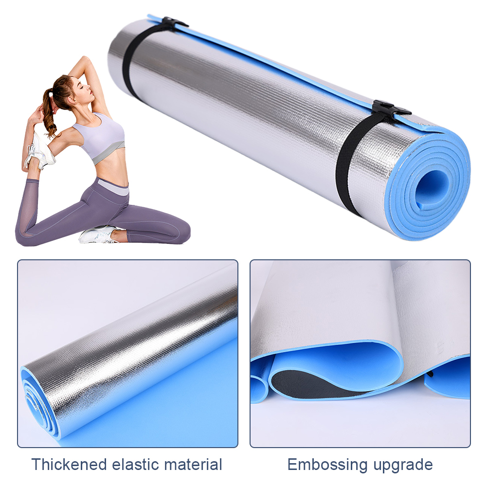 Colchoneta de yoga de 10 mm de - Thick Yoga Mat reseña y precio