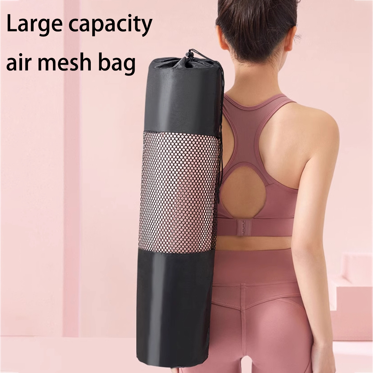 1 bolsa de malla transpirable  - Yoga And Fitness reseña y precio