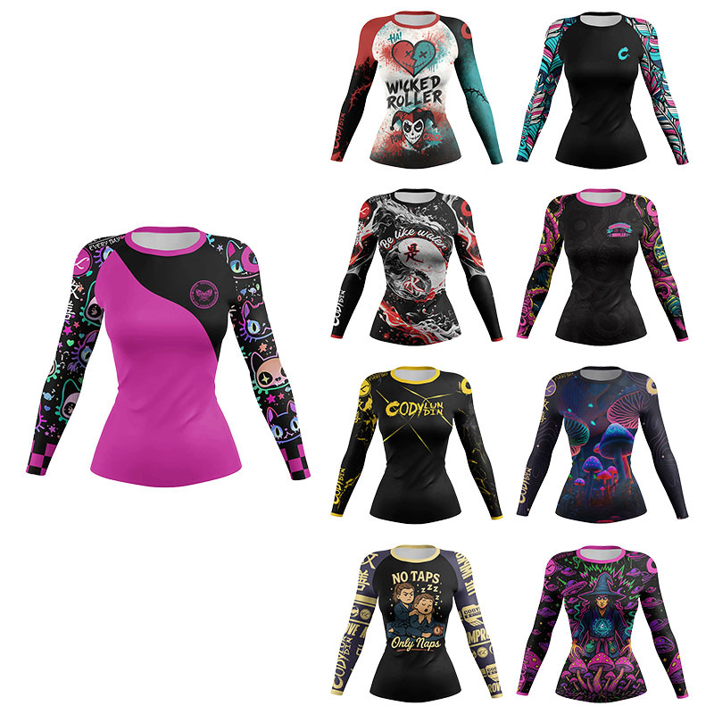 Camiseta Deportiva de Compresi - Yoga Fitness Jiu Jitsu reseña y precio