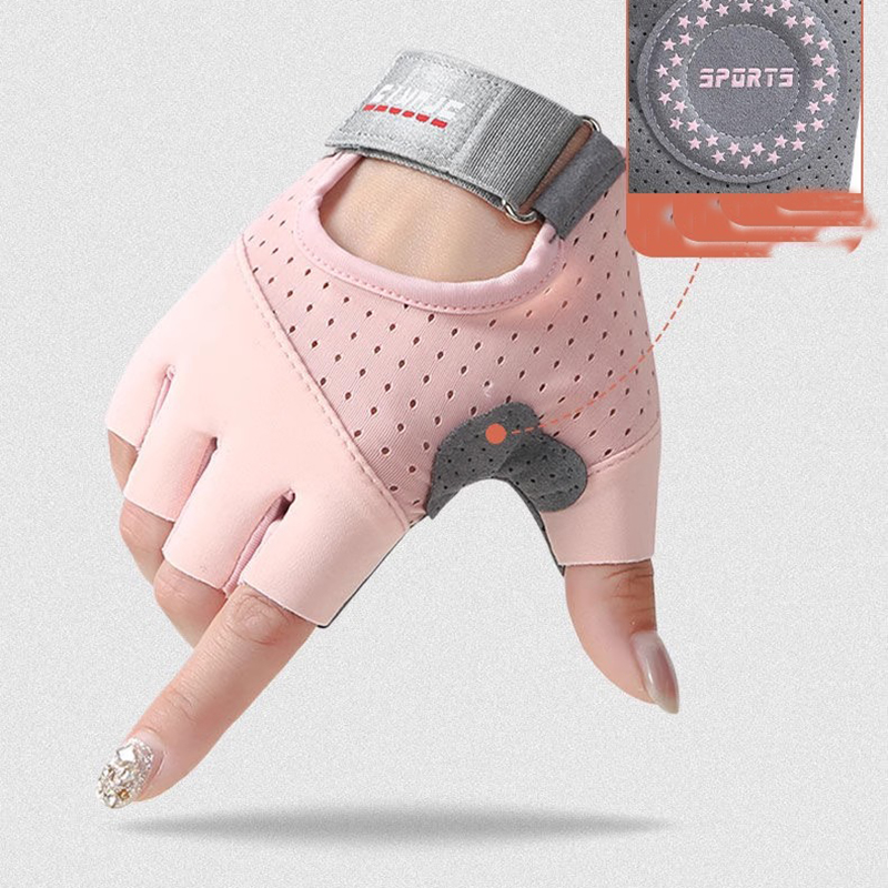 Guantes Deportivos de Medio De - Yoga Fitness Spinning reseña y precio