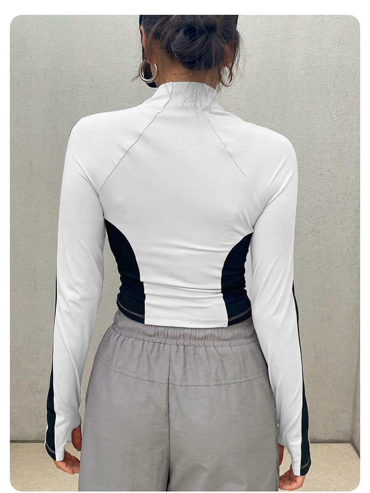 Chaqueta de yoga con cuello al - Yoga And Fitness reseña y precio