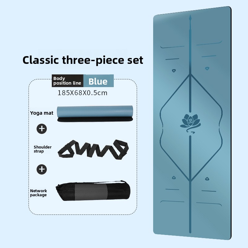 Alfombrilla de yoga de goma PU - Thick Yoga Mat reseña y precio