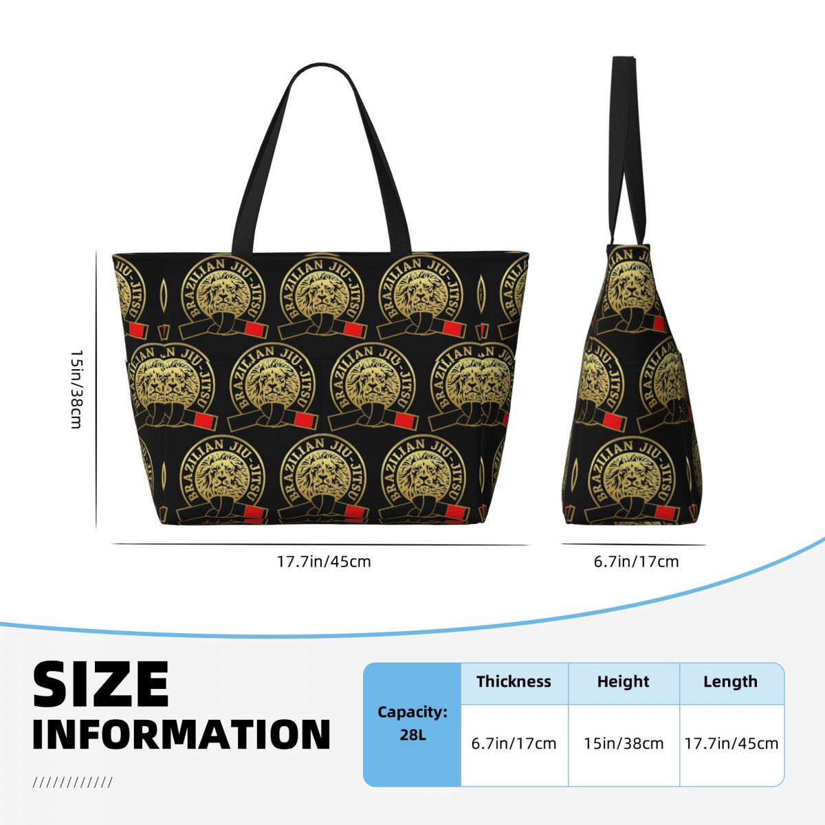 Bolsa de Playa Deportiva para  - Yoga Fitness Jiu Jitsu reseña y precio