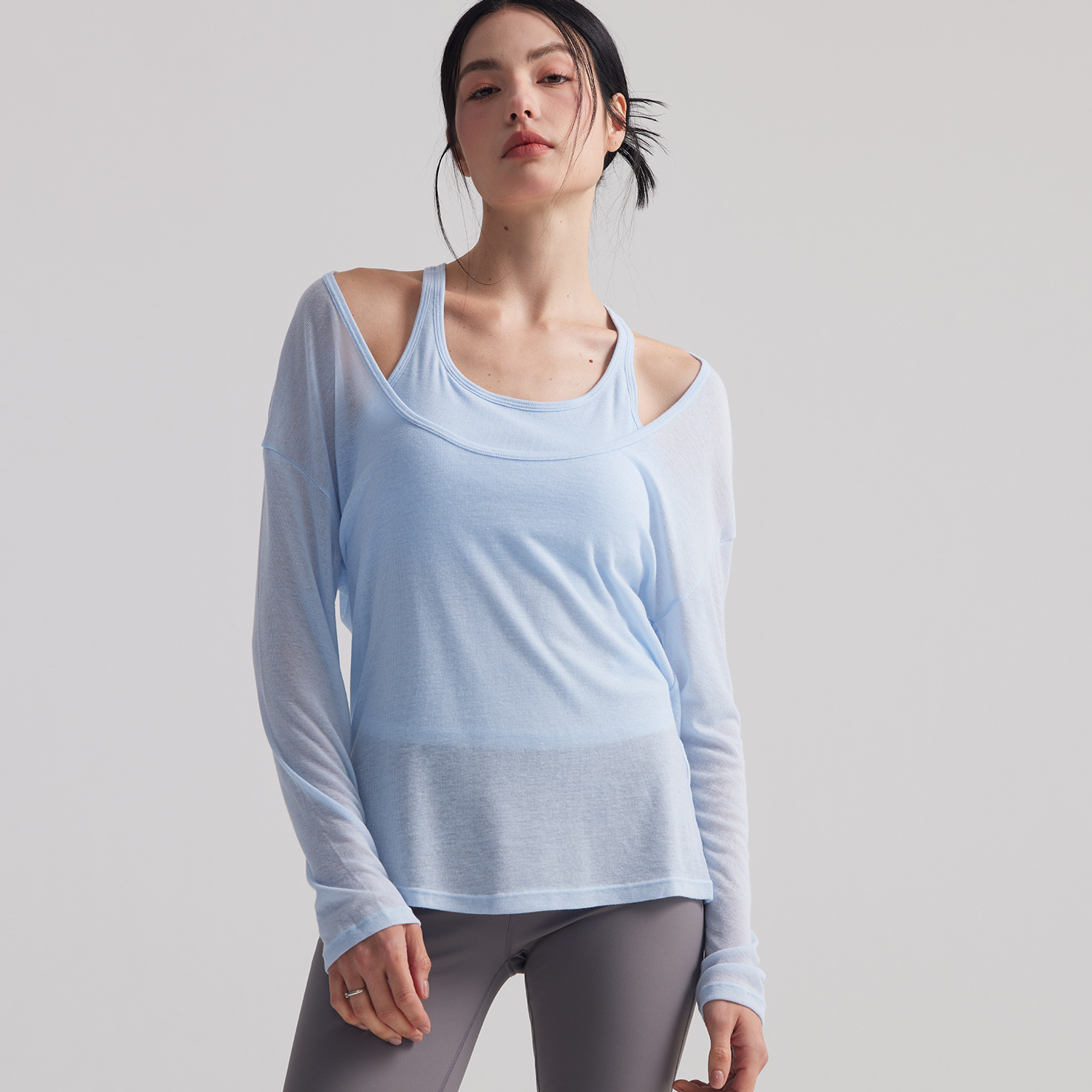 Túnica Deportiva Holgada Semit - Yoga Fitness Up reseña y precio