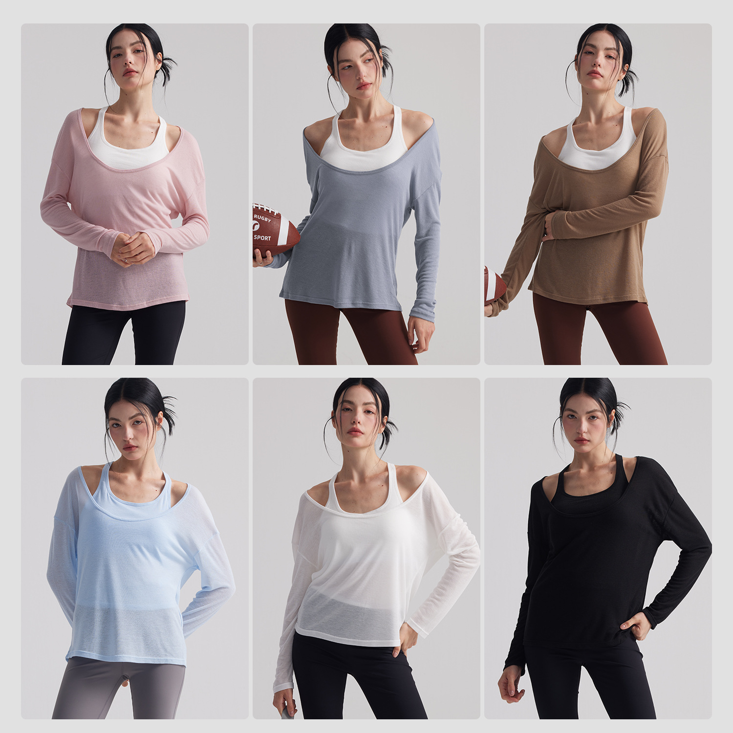 Túnica Deportiva Holgada Semit - Yoga Fitness Up reseña y precio