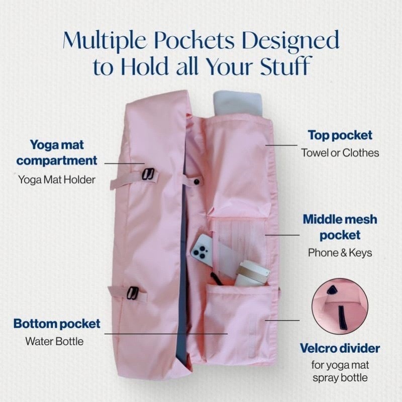 Bolsa de yoga, bolsa de almace - Yoga And Fitness reseña y precio