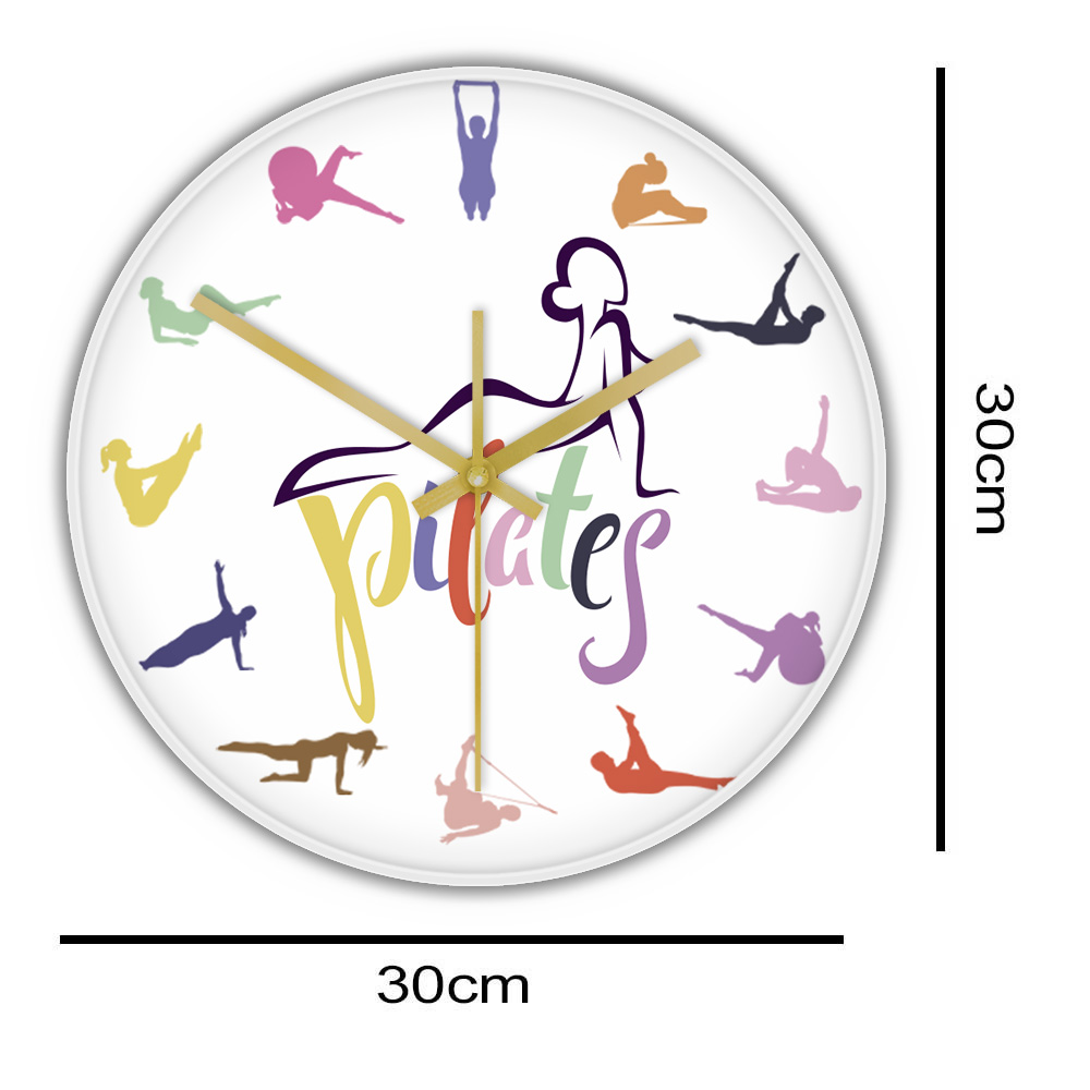 Reloj de Pared con Diseño Colo - Yoga Fitness Room reseña y precio