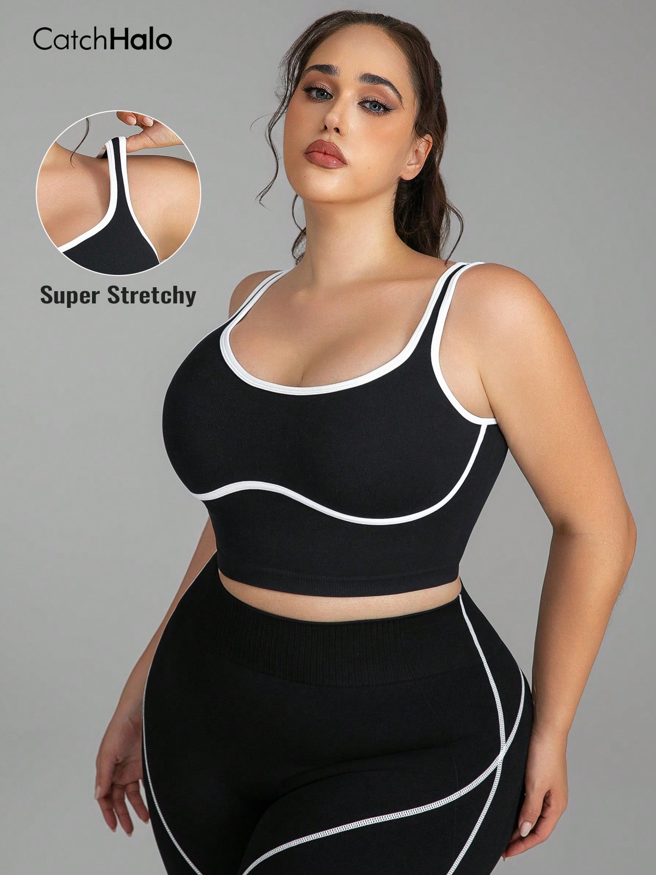 Bralette sin costuras de talla - Yoga Fitness Plus reseña y precio