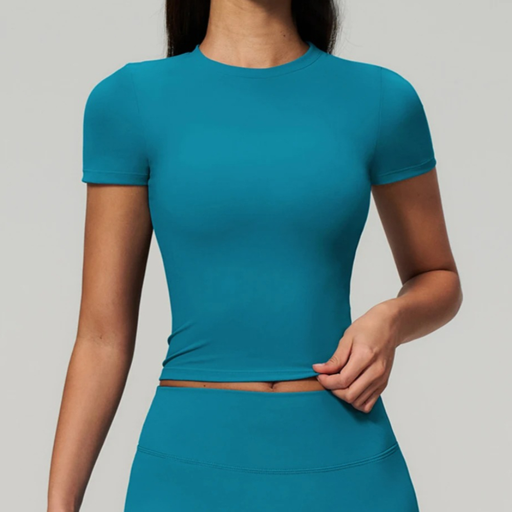 Camiseta Deportiva de Yoga par - Yoga Fitness Wear reseña y precio