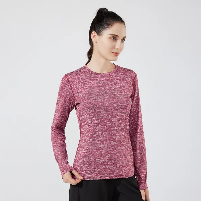 Camisa deportiva de manga larg - Yoga And Fitness reseña y precio
