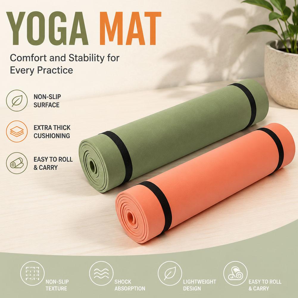 Esterilla de Yoga gruesa antid - Thick Yoga Mat reseña y precio