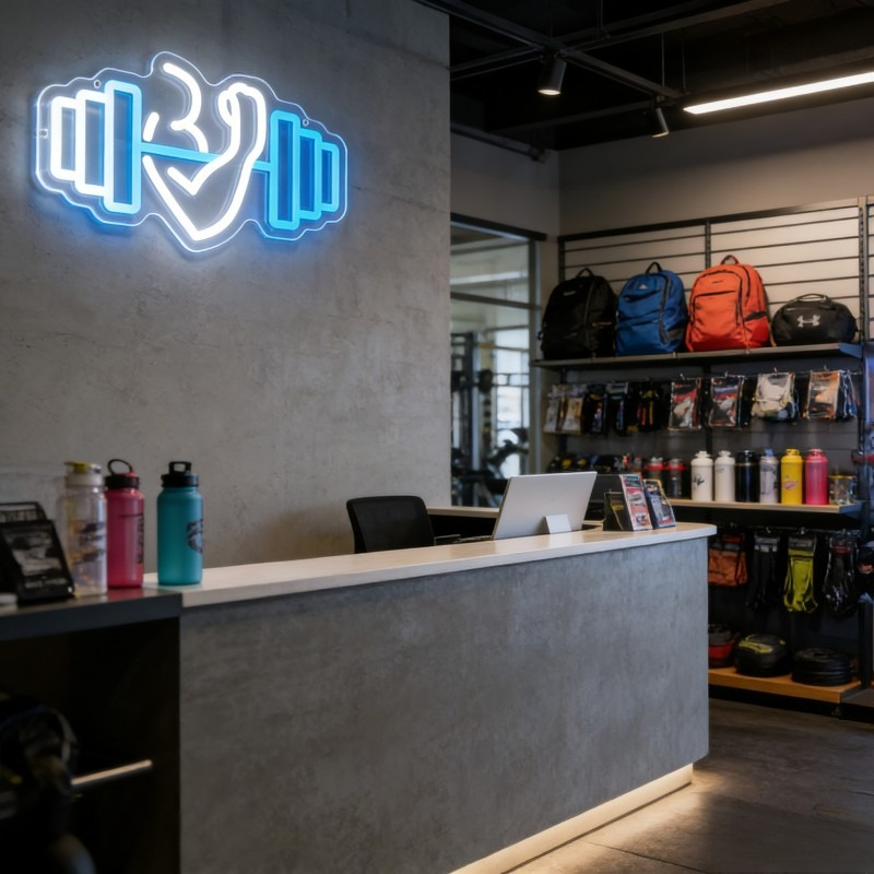 Letrero LED de Neón con Diseño - Yoga Fitness Room reseña y precio