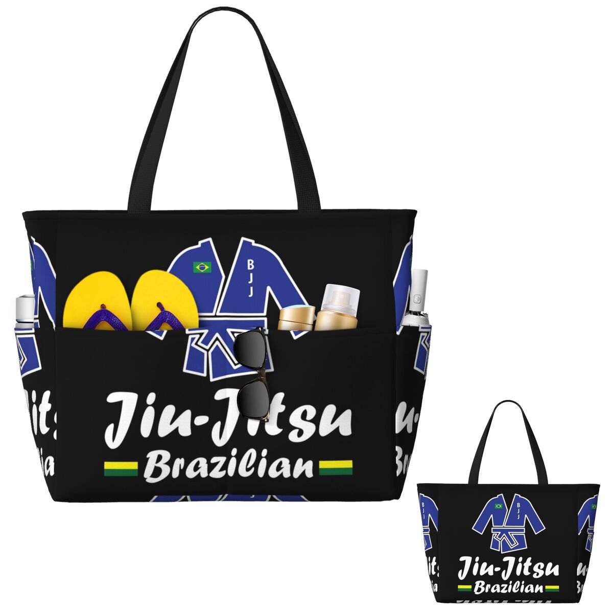 Bolsa de Playa para Jiu-Jitsu, - Yoga Fitness Jiu Jitsu reseña y precio