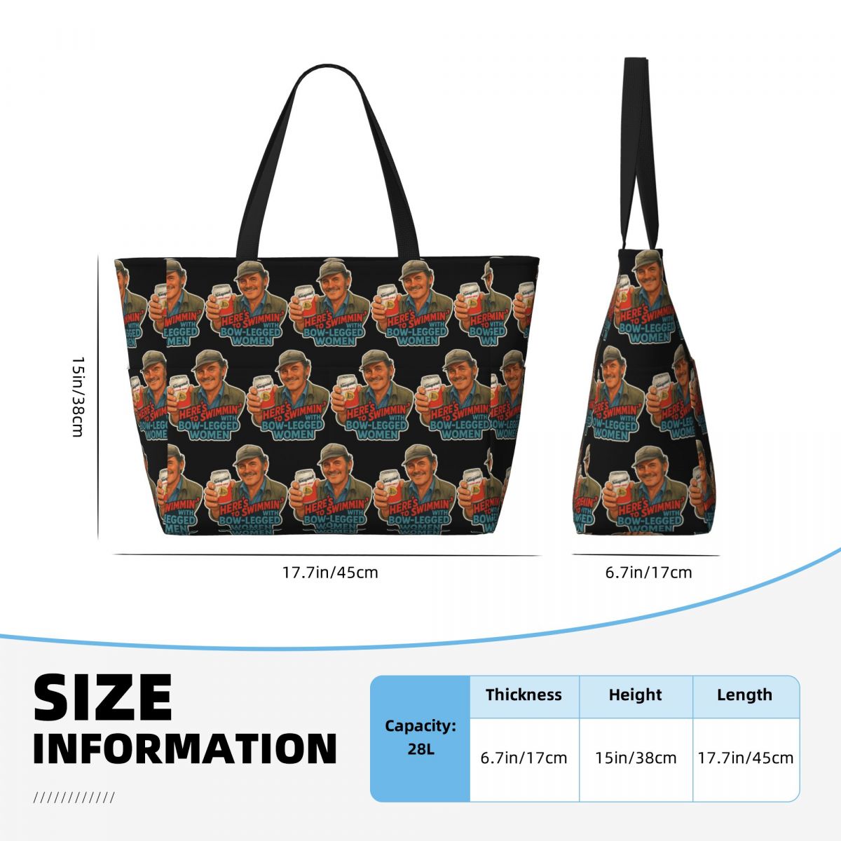 Bolsa de playa con cita de la  - Yoga Fitness Quotes reseña y precio