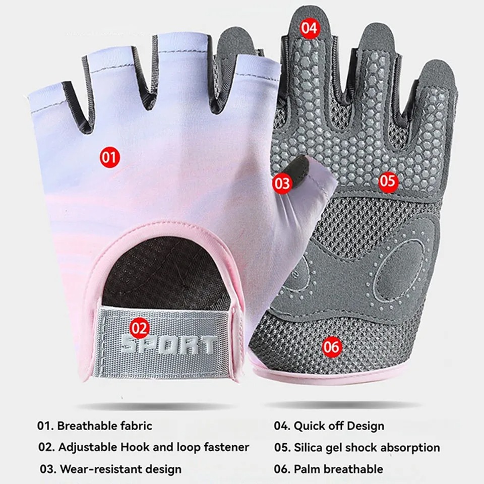 Guantes de levantamiento de pe - Yoga Fitness Spinning reseña y precio