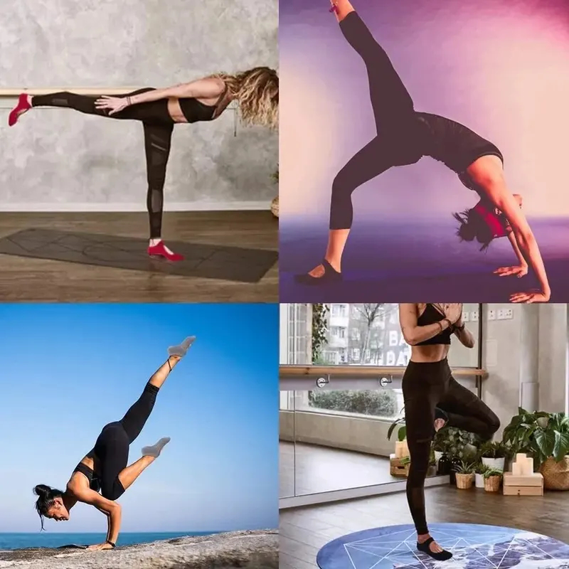 Calcetines de Yoga Antidesliza - Yoga Fitness Gym reseña y precio