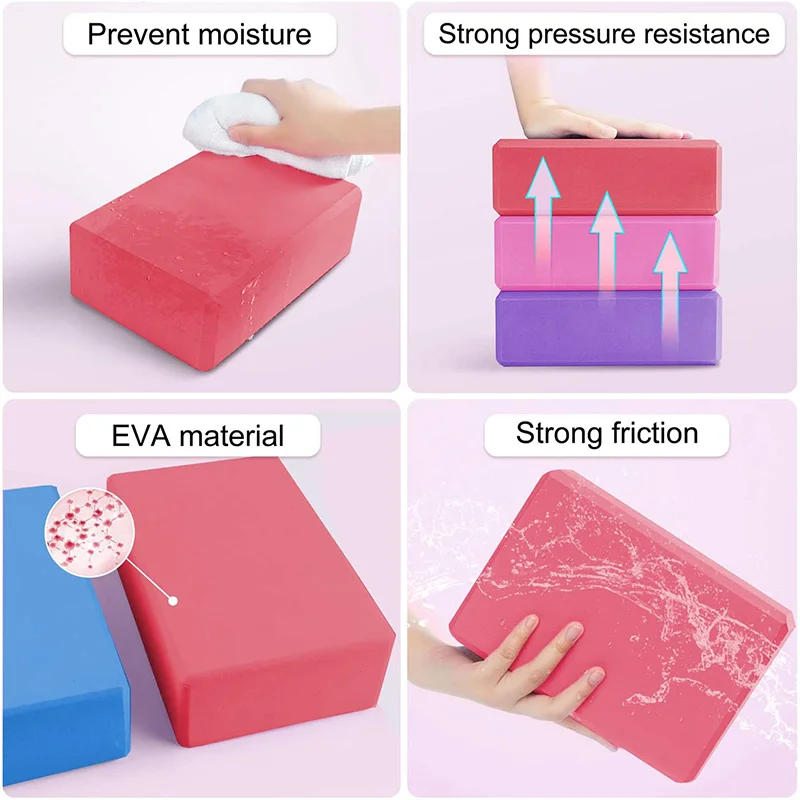 Bloques de Yoga, Cubos de Pila - Gym Floor Mats reseña y precio